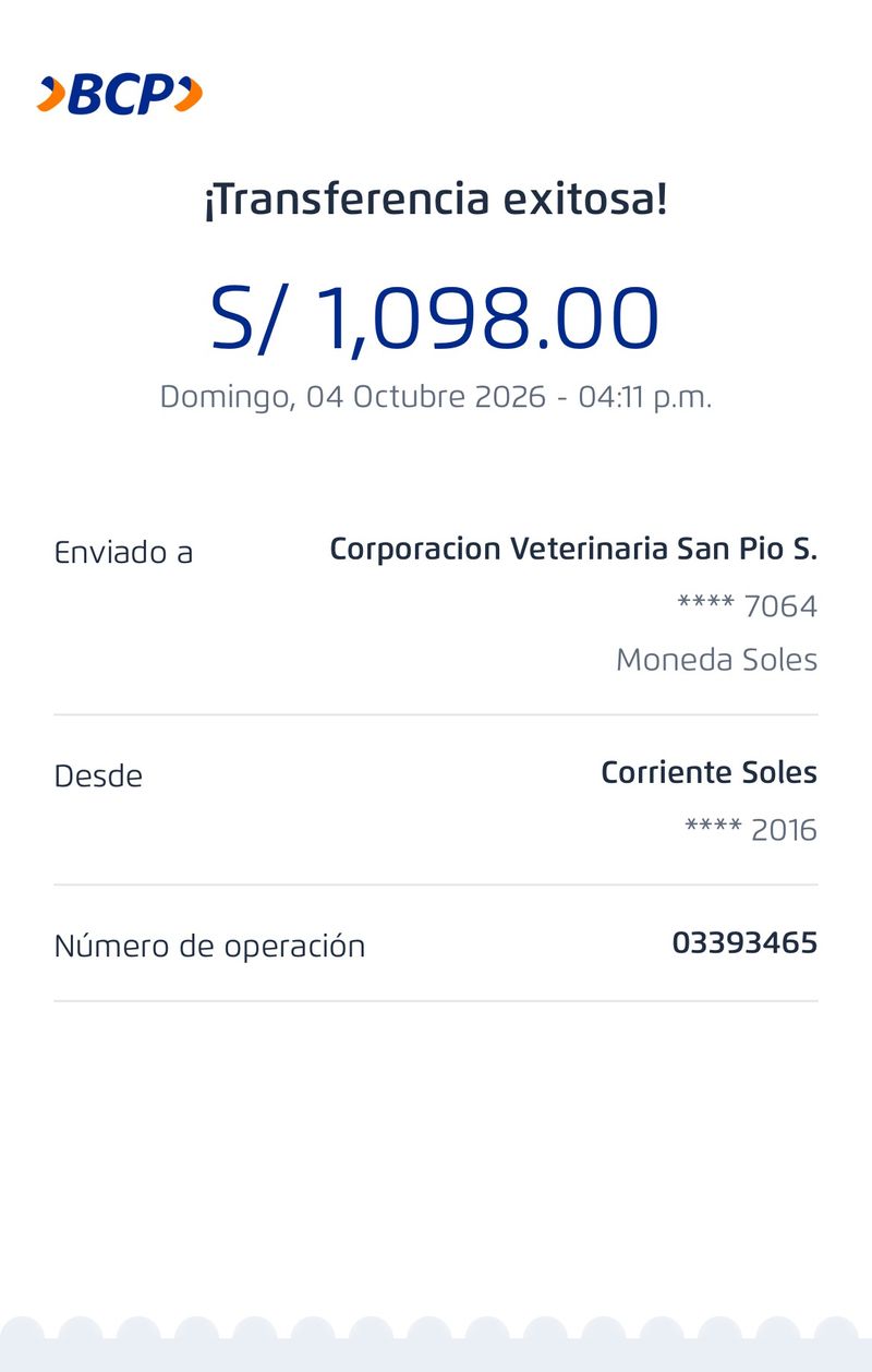 ✅ABONO DE LA 2.ª CUOTA VETERINARIA 2.ª PERIODO