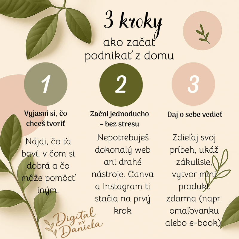 3 kroky ako začať podnikať