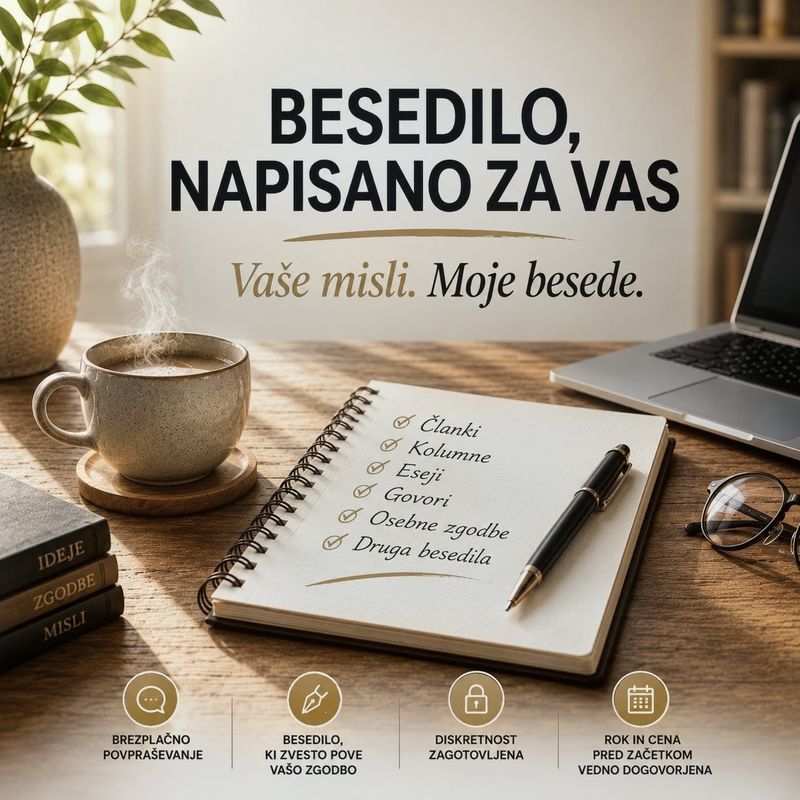 Ko imate kaj povedati, pa ne veste, kako to napisati