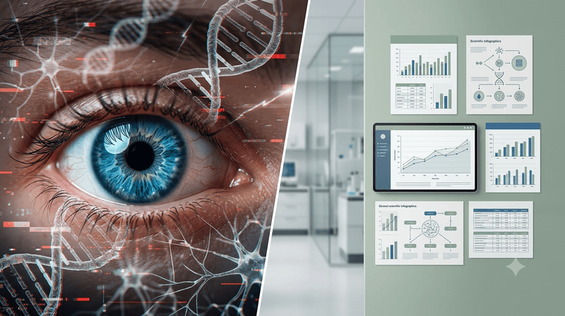 Blaue Augen und Endometriose? Wenn Medfluencer aus einer Assoziation ein Risiko machen
