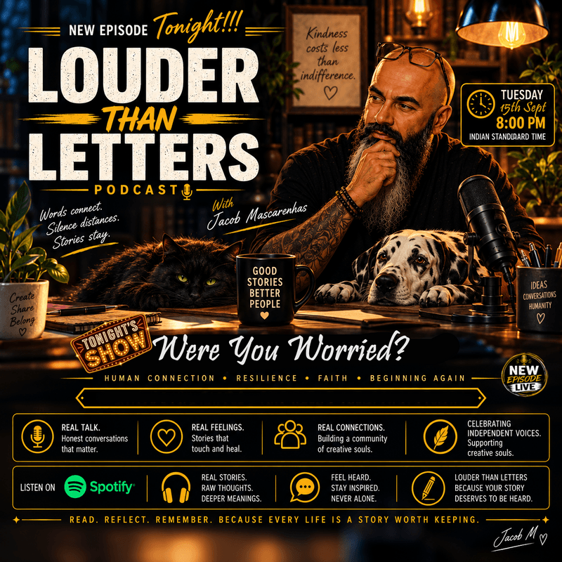 🎙️ LOUDER THAN LETTERS — Were You Worried?