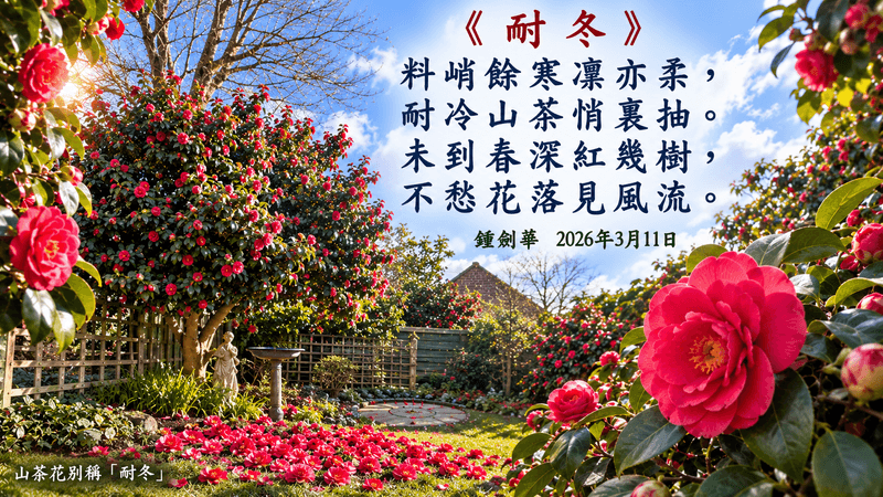 花園幾棵茶樹的歷史及茶樹文化的淵源