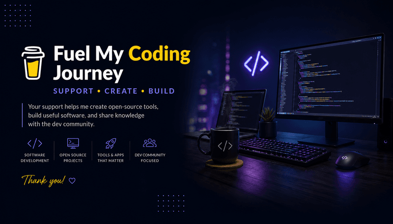 Welcome to my little software workshop ☕