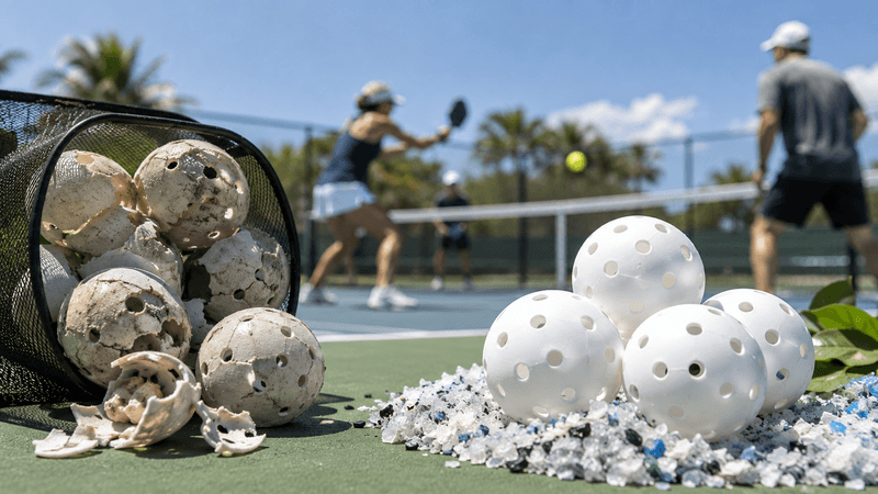 Reducing Plastic Waste in Pickleball: The Role of Recycled Balls