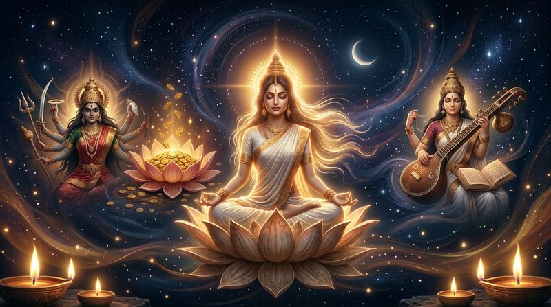 Navaratri: Az Isteni Anya kilenc éjszakája és a belső transzformáció útja