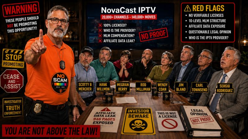 NovaCast IPTV Investigation: Scam Or Legit? Licensing Claims, Affiliate Network & Privacy