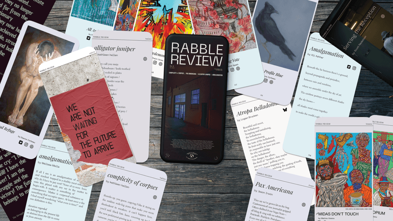 RABBLE REVIEW No.9 is NOW AVAILABLE