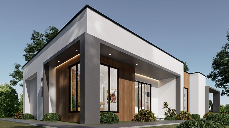 Modern Masterpiece 3 Bedroom House Design with Car Garage 10m x 20m