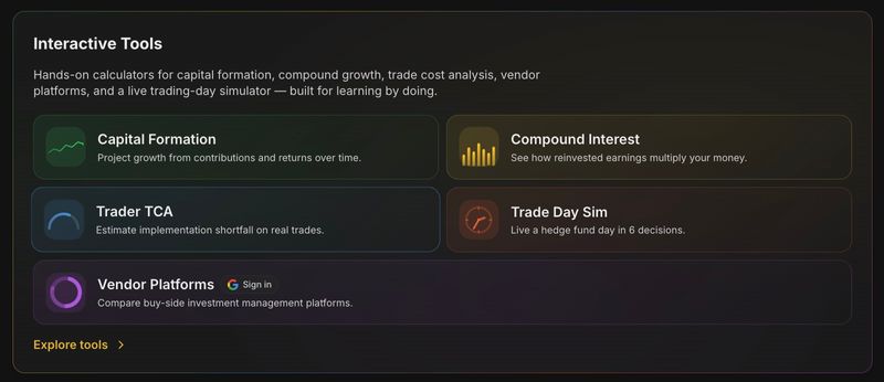 Added Interactive Tools