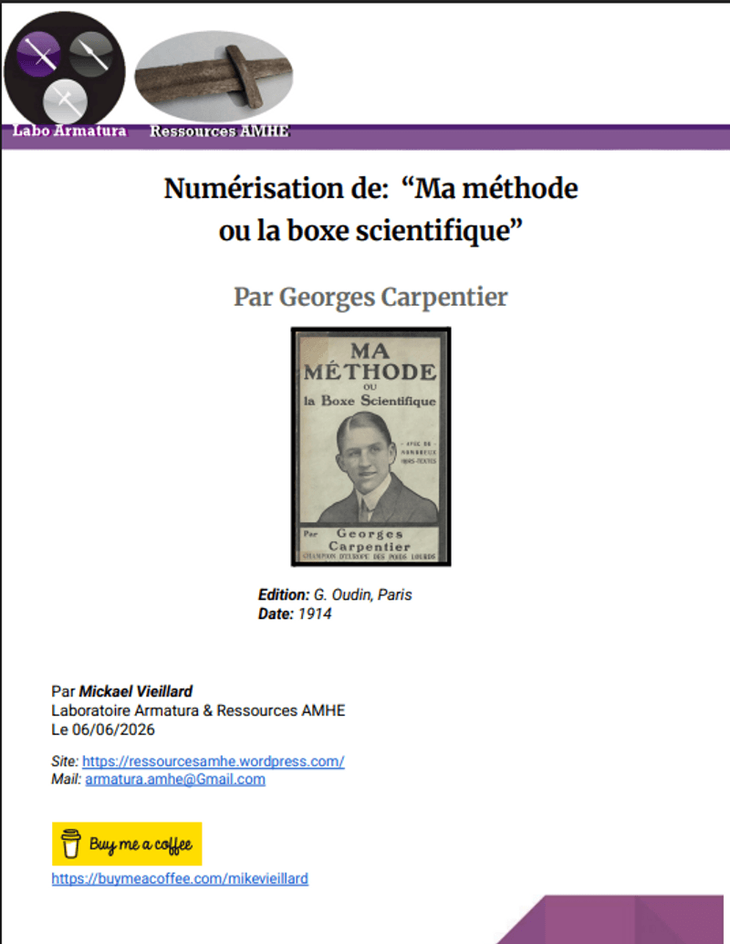 Reprise des numérisations : On commence par le grand Georges Carpentier