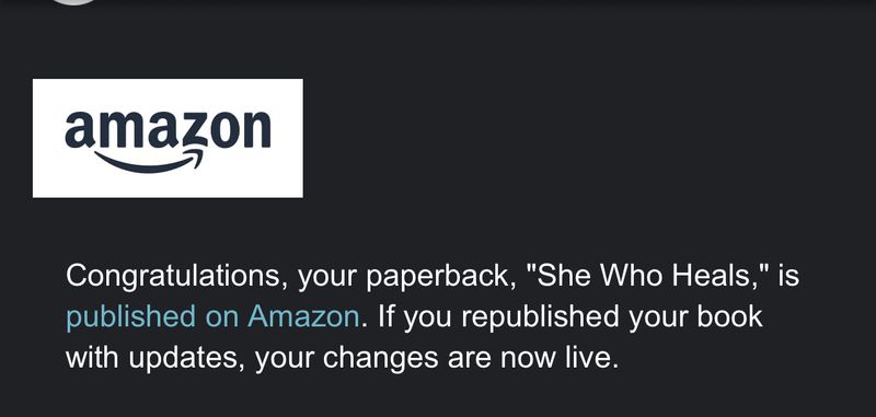 📣 Big News: I’m officially a published author! My debut guided journal, She Who Heals, is