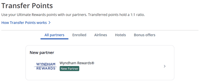 [News Update📢] Chase Adds Wyndham Rewards as a Transfer Partner