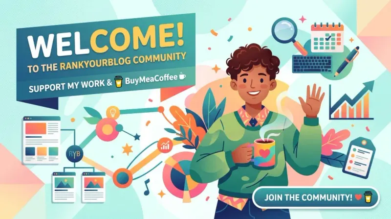 Welcome to Rank Your Blog! 🚀 Here is what is next.