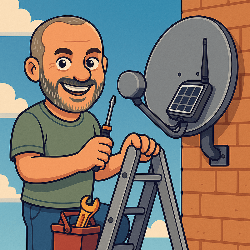 From Rust to Resilience: Turning a Dead Sky Dish into MeshCore Repeater