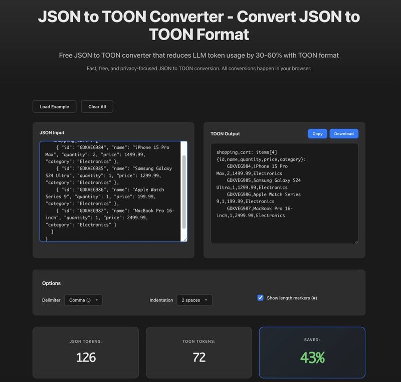 🚀 Goodbye JSON, Hello TOON — The New Format Designed for AI