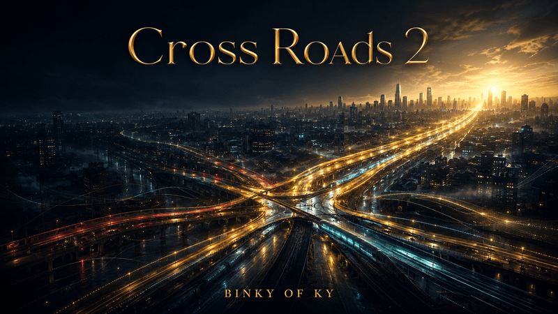 # 🦶 BINKY DISPATCH™  ## 🟢 CrossRoads 2: The Rally Got a Receipt. Now It Faces Its First Re