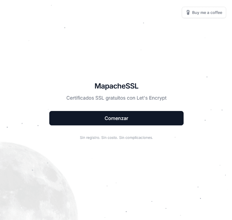 Actualización MapacheSSL