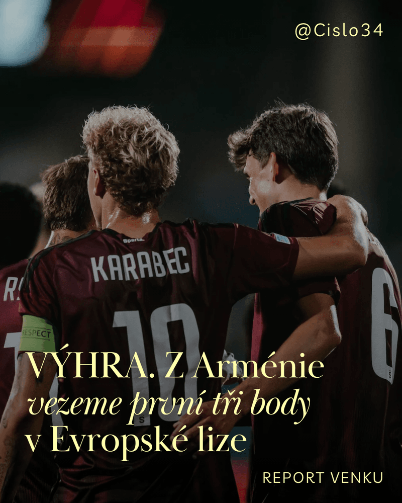 Z Arménie vezeme 3 body. #ReportVenku