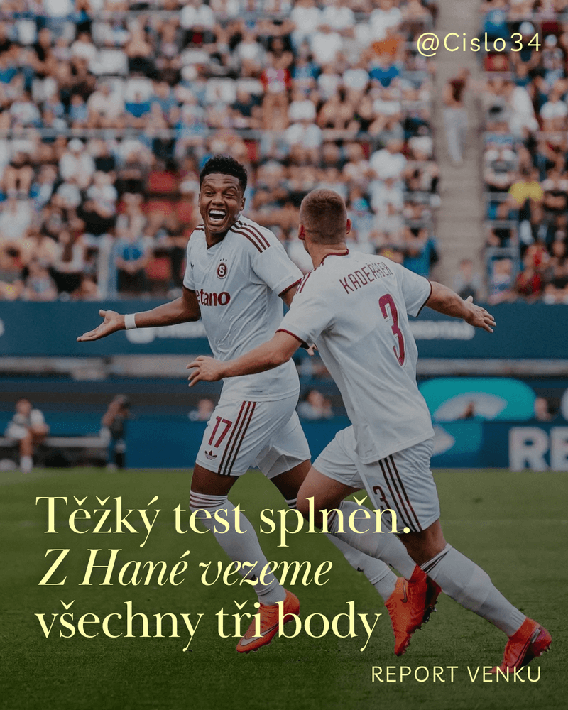 Těžký test splněn. #ReportVenku