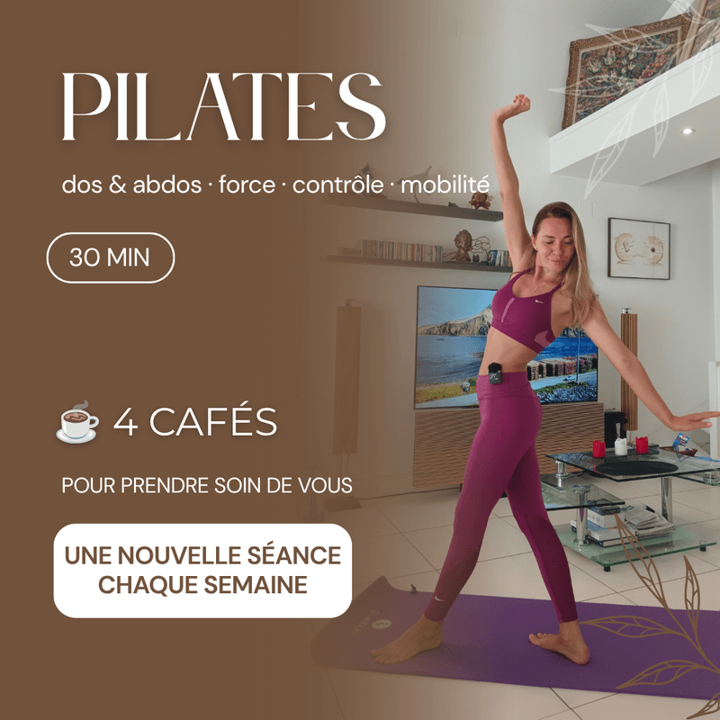 NEW ✨ Pilates Dos & Mobilité | 30 min — Votre routine à la maison 🧘♀️