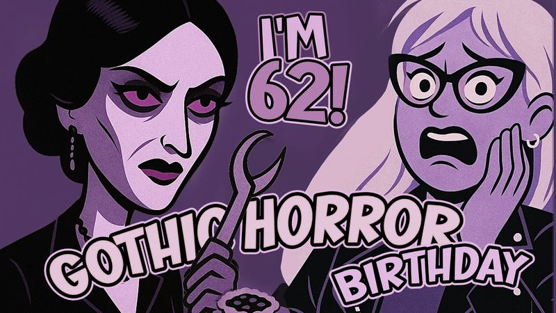 Vlog 10 - Mulberry Tarts to Dental Disaster: Gothic Horror Birthday