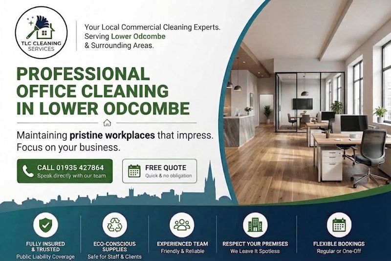 Local Office Cleaning Team in Lower Odcombe
