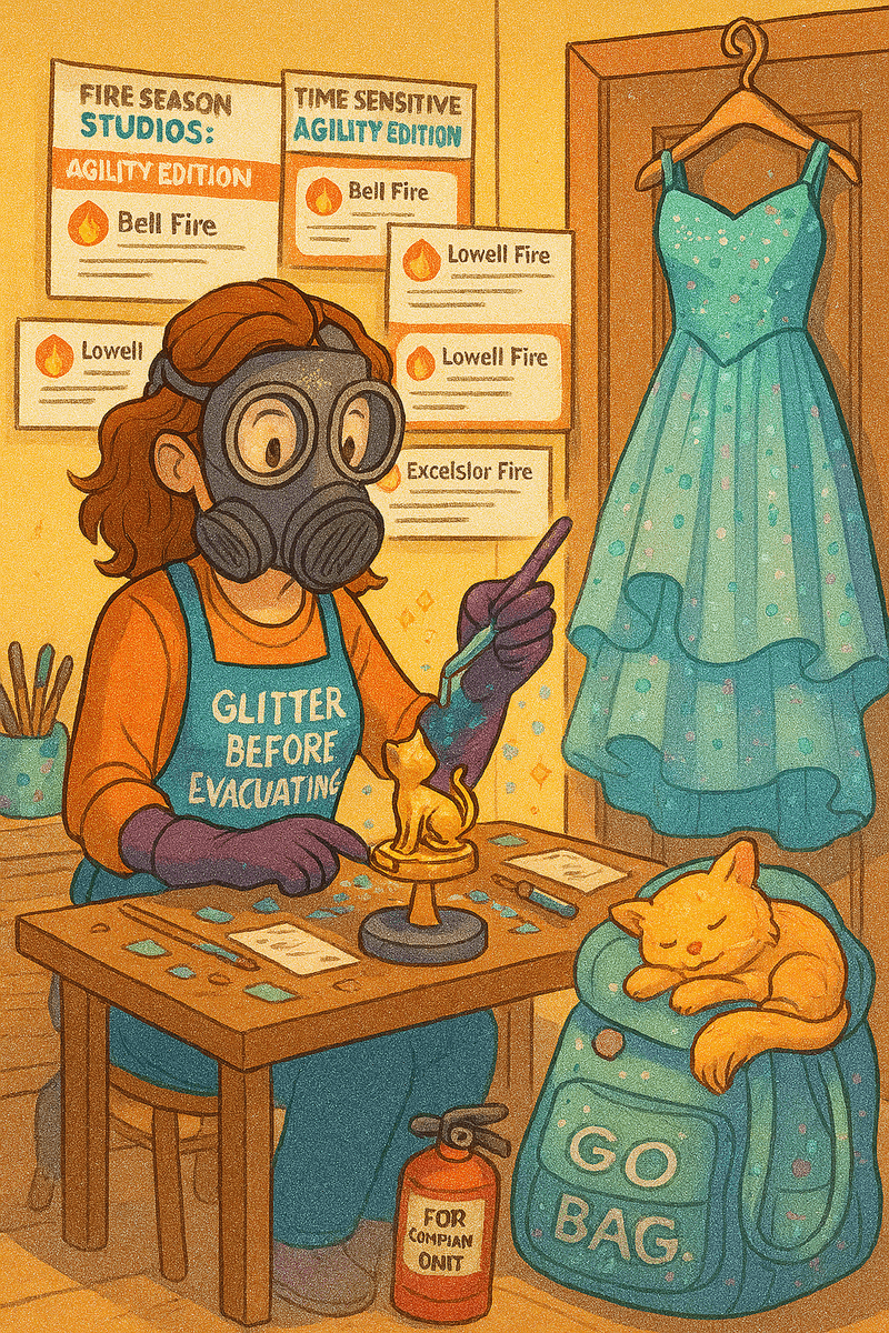 Glitter, Wildfires & Impostor Syndrome: The Trophy Story I Didn’t Plan to Tell