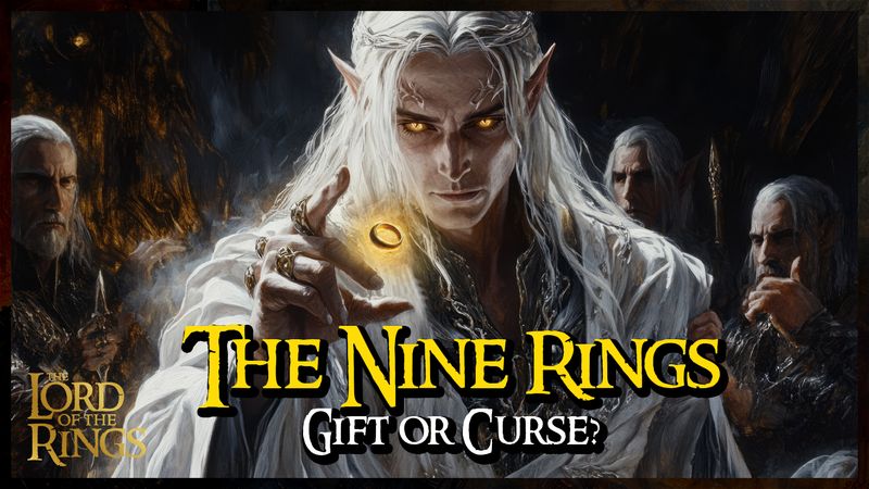 How the Nine Rings Destroyed the Kings of Men | The Curse of Sauron’s Gifts
