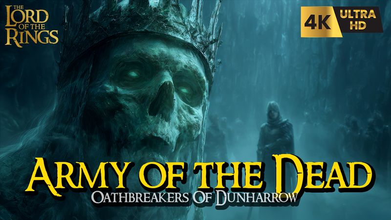The Cursed Oath of the Dead Men of Dunharrow | Lord of the Rings Lore Explained