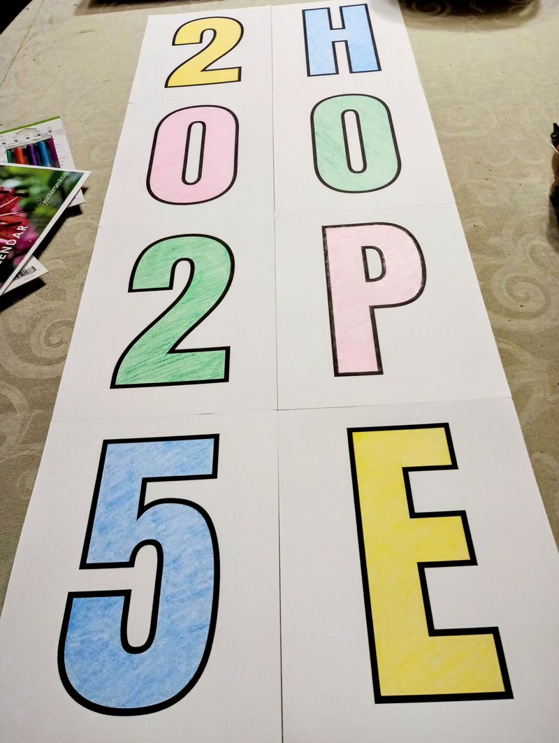New on the Blog: Free 2025 Hope Banner Printable!