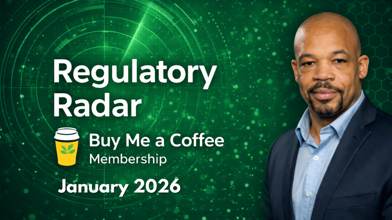 Major Regulatory Concerns to Watch in January 2026 - Members Only