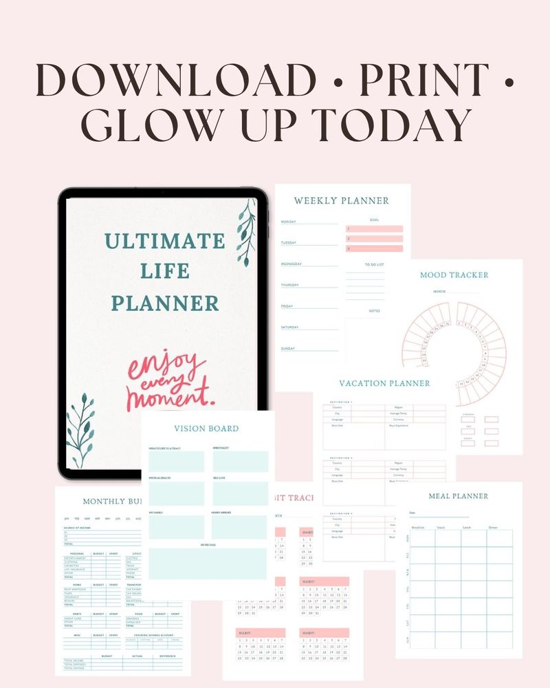 ✨ New Release: The Ultimate Life Planner ✨