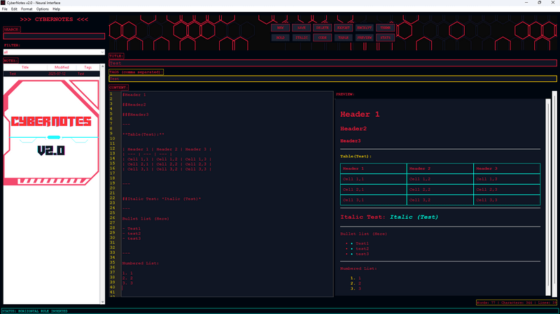 Introducing CyberNotes v2: The Ultimate Cyberpunk Productivity Toolkit