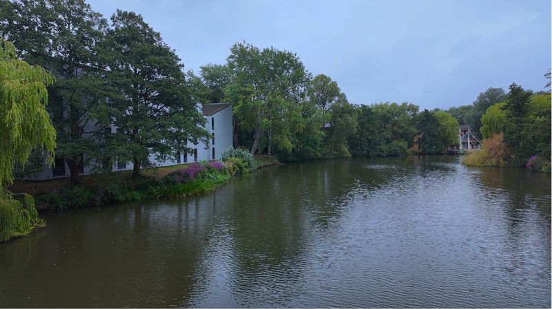 The Willow Bridge - seen from atop another bridge