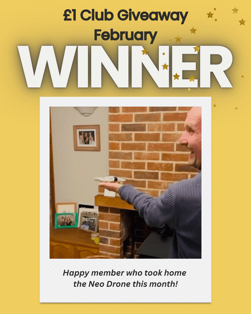 Congratulations to Februarys Prize Giveaway Winner 🎉