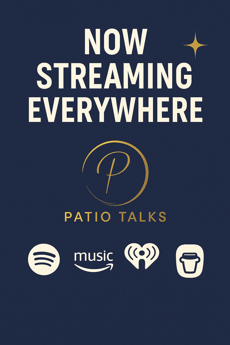 Patio Talks is live !!!