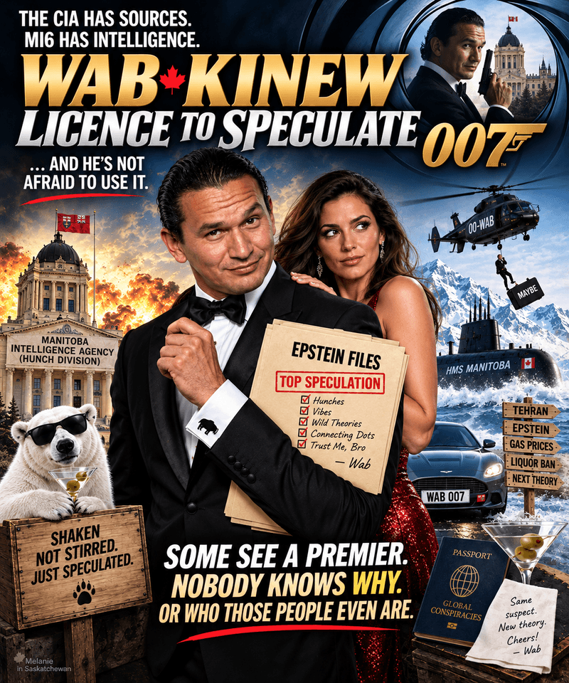 WAB KINEW: LICENCE TO SPECULATE