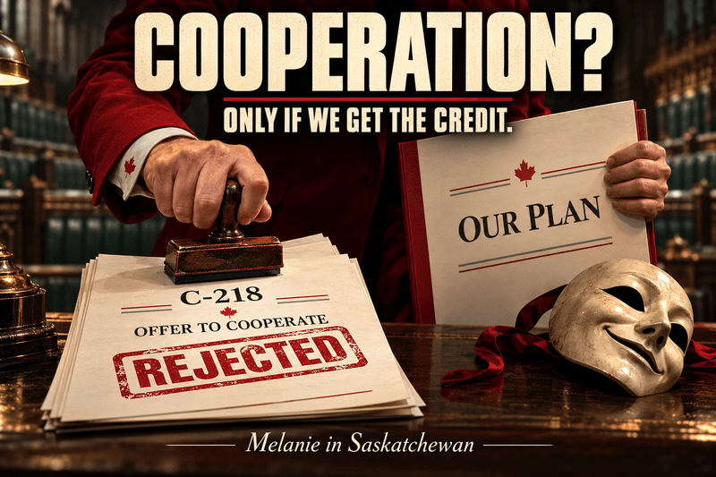 THIS, LADIES AND GENTLEMEN, IS YOUR LIBERAL GOVERNMENT