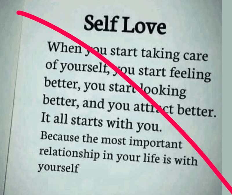 Breaking up with the SELF