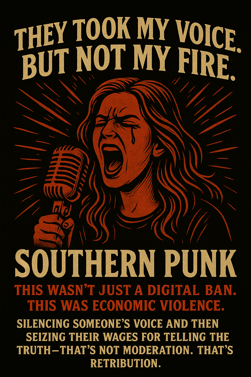 They Took My Voice, But Not My Fire
