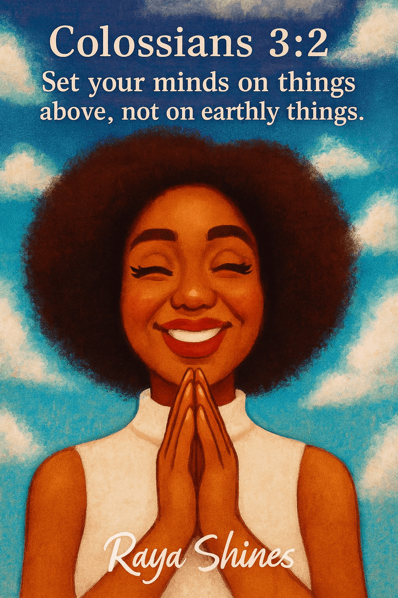✨ Keep your heart lifted and your mind focused on the heavens.