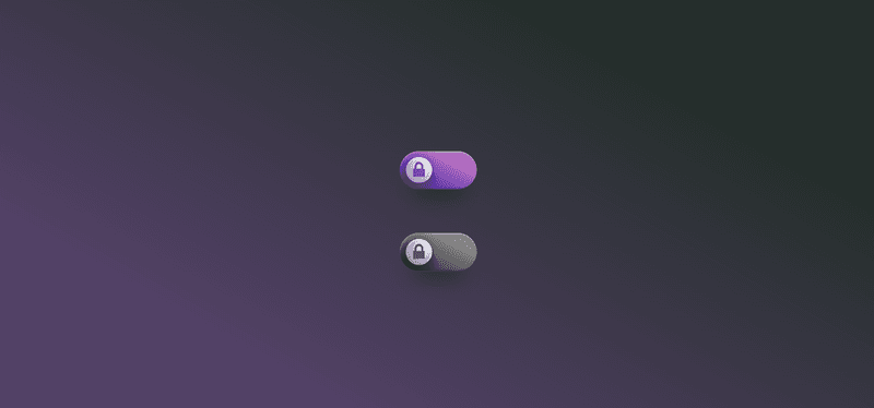 Single-element toggle switch: Lock