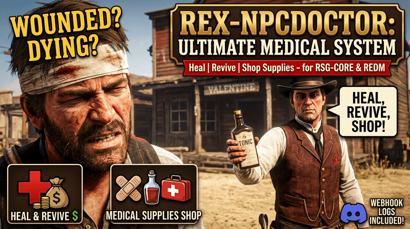 RSG RedM : Rex NPC Doctor