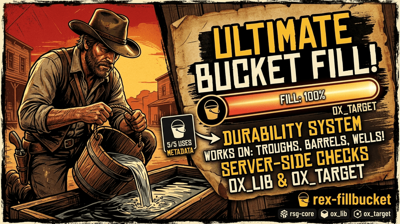 RSG RedM : Rex Fill Bucket