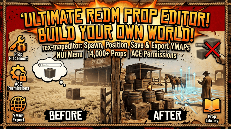 RSG RedM : Rex Map Editor