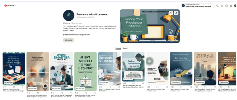 Freelancing Beyond the Feed: What Pinterest Actually Does for Me