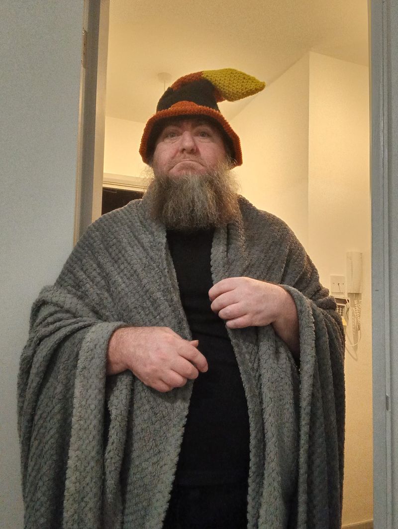 Hagrid for Halloween.