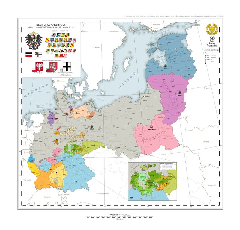 German Empire 1921 [Alternate History Maps]