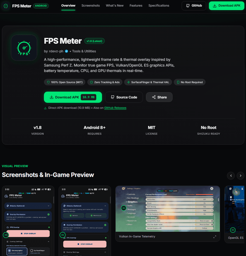 FPS Meter for Android