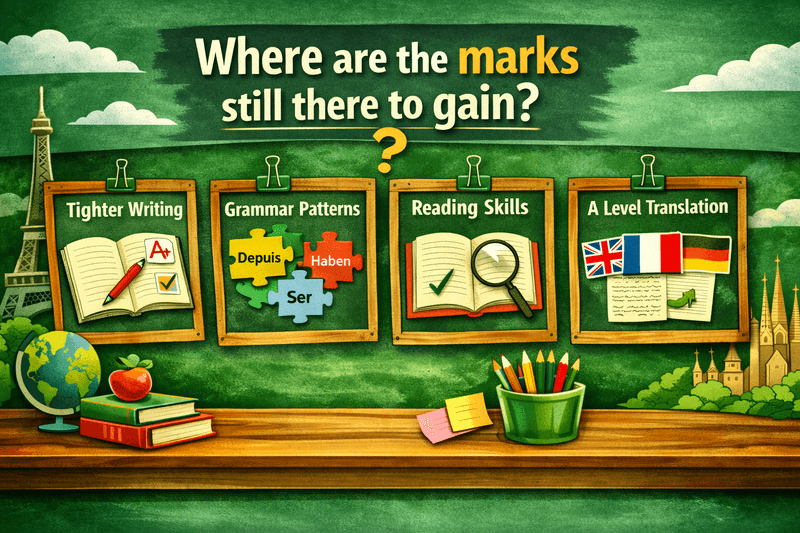 Speaking exams are happening now. The next priority is obvious.